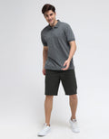 Walrus Basic Textured Polo Shirt for Men