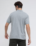 Walrus Basic Textured Polo Shirt Pria