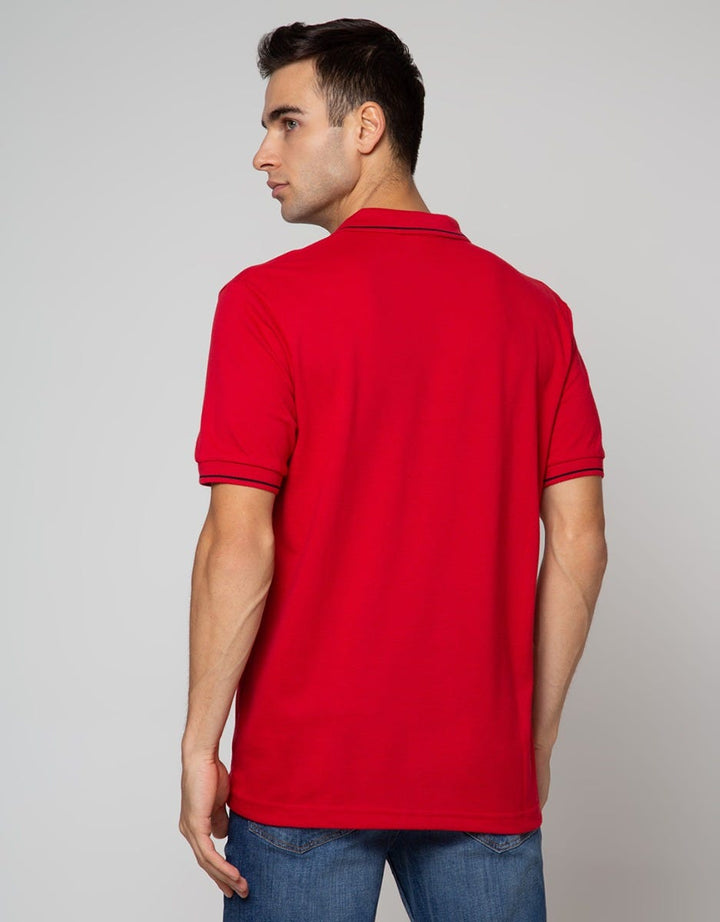 Walrus Basic Casual Polo Shirt Men