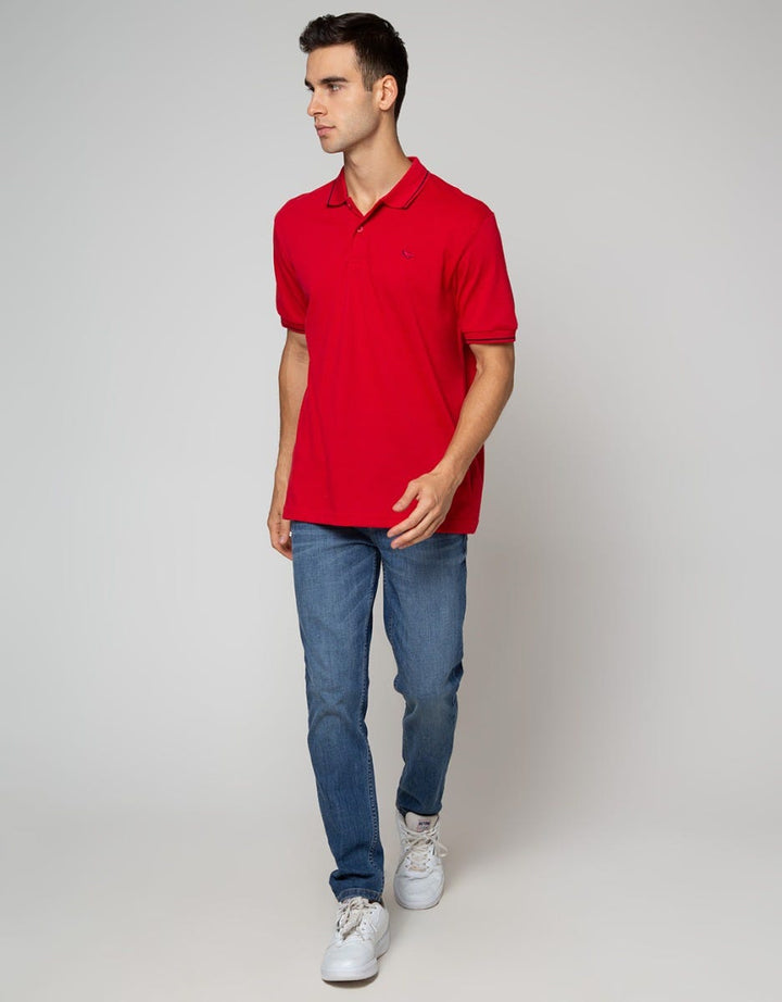 Walrus Basic Casual Polo Shirt Men