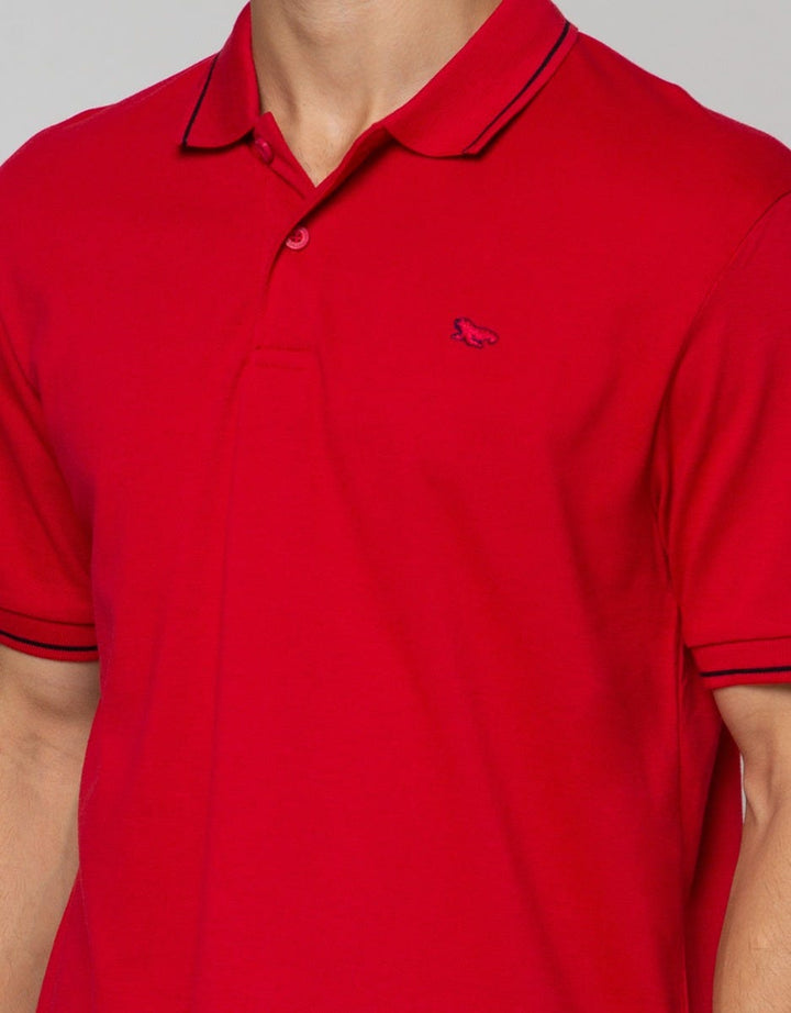 Walrus Basic Casual Polo Shirt Men