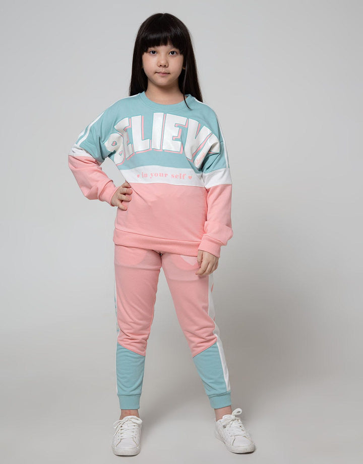 Nevada Jogger Pants Knit Cut N Sewn Believe