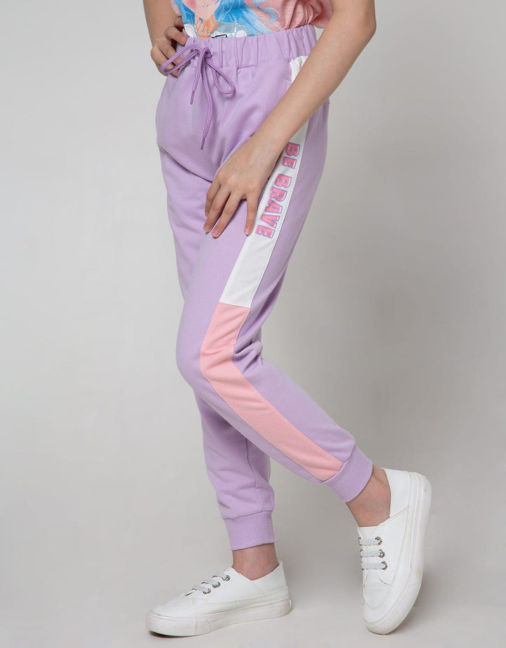 Nevada Jogger Pants Knit Cut N Sewn Print Futuristic