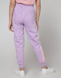 Nevada Jogger Pants Knit Cut N Sewn Print Futuristic