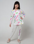 Nevada Jogger Pants Knit Cargo Print Happiness