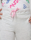 Nevada Jogger Pants Knit Cargo Print Happiness