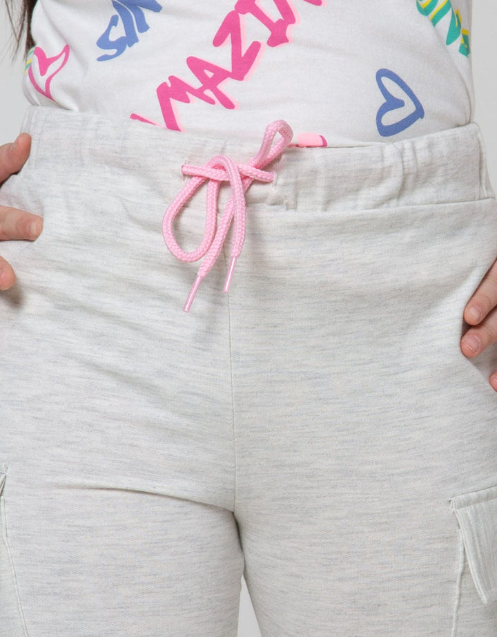 Nevada Jogger Pants Knit Cargo Print Happiness