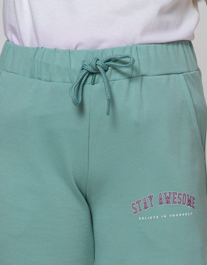 Nevada Jogger Pants Knit Wide Print City Los Angeles