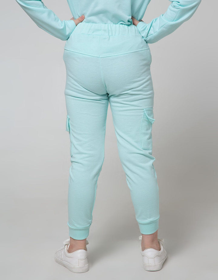 Nevada Jogger Pants Knit Cargo Pants With Patch