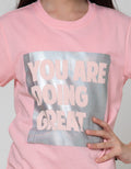 Nevada Short Sleeve T-Shirt With Hologram Print