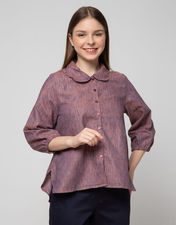 Triset Ladies Blouses Detail Neck