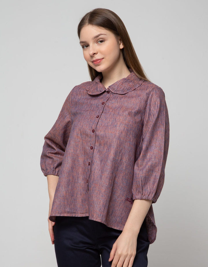 Triset Ladies Blouses Detail Neck