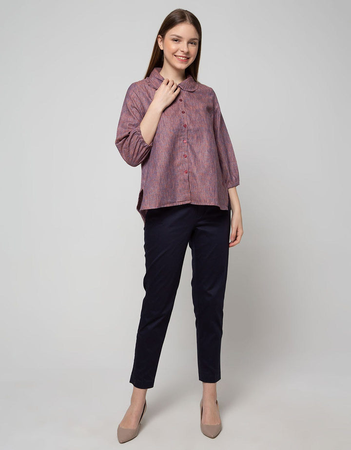 Triset Ladies Blouses Detail Neck