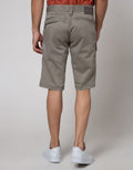 Cardinal Casual Short Pants With Zipper On Side