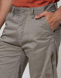 Cardinal Casual Short Pants With Zipper On Side