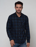 Watchout Jeans Shirt Checked Print Motif