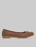 Triset Braid Round Toe Ballerina Flats