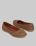 Triset Braid Round Toe Ballerina Flats