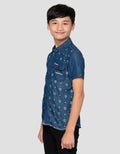 Cardinal Kids Boy Full Print Ball Kemeja Anak Laki-Laki
