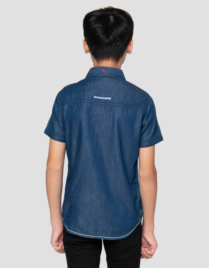 Cardinal Kids Boy Full Print Ball Kemeja Anak Laki-Laki