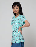 Aero Short Sleeve T-Shirt Top Fullprint Panda