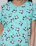 Aero Short Sleeve T-Shirt Top Fullprint Panda