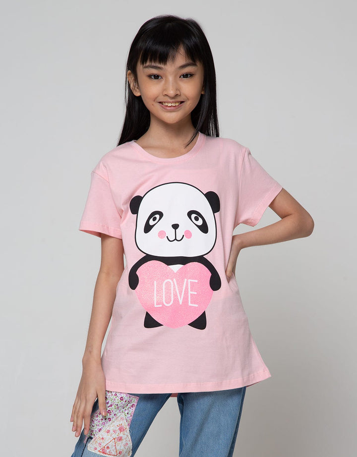 Aero Short Sleeve T-Shirt Top Pandacorn Love