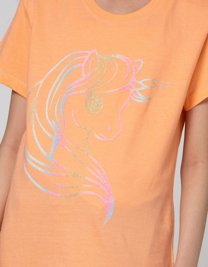 SS T-SHIRT KI SS TOP