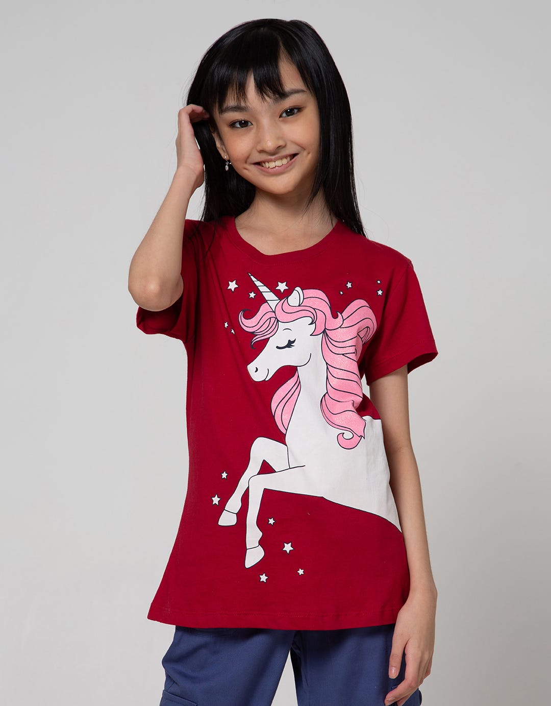 Aero Short Sleeve T-Shirt Side Unicorn Top