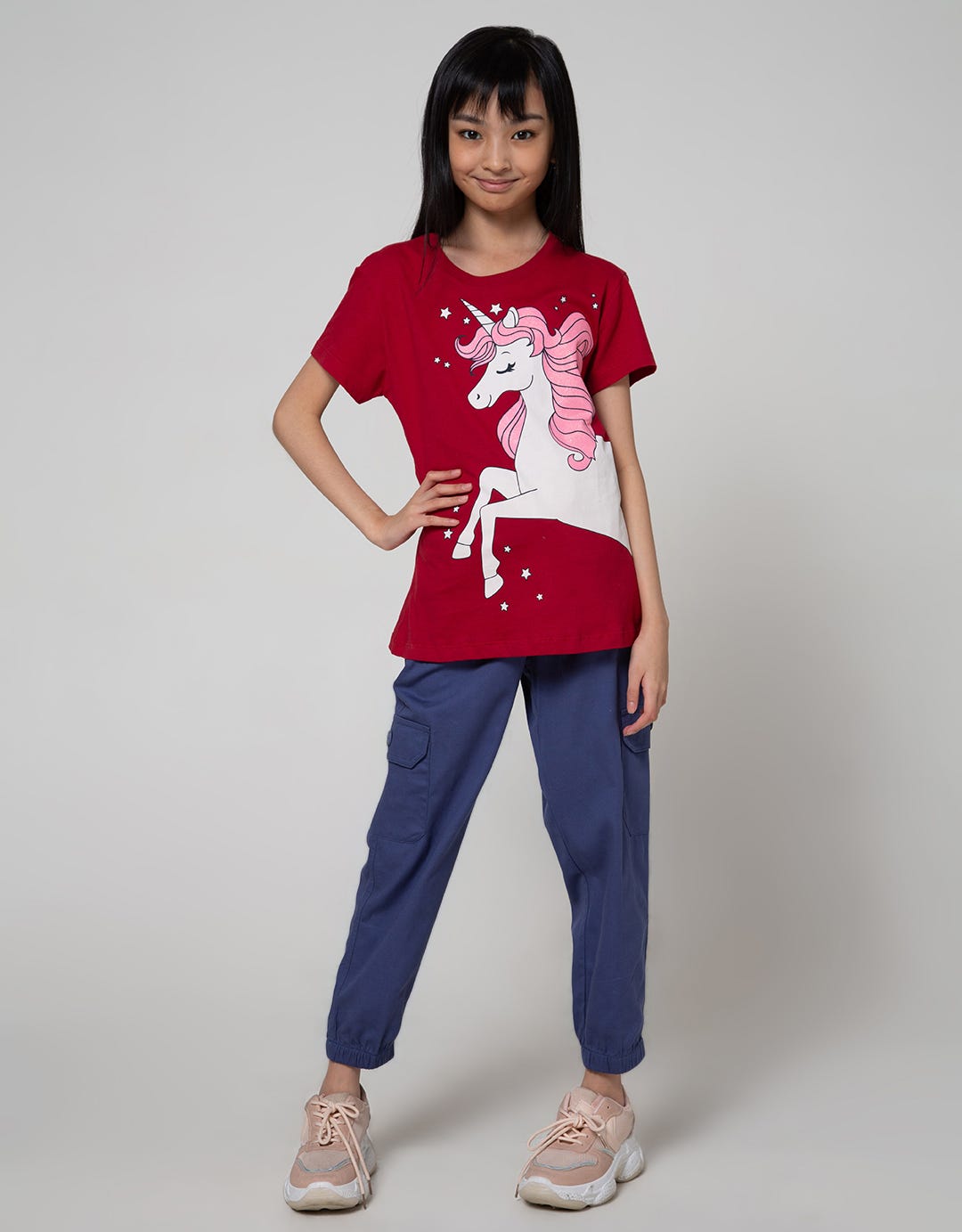 Aero Short Sleeve T-Shirt Side Unicorn Top