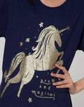 Aero Short Sleeve T-Shirt Basic Unicorn Emas