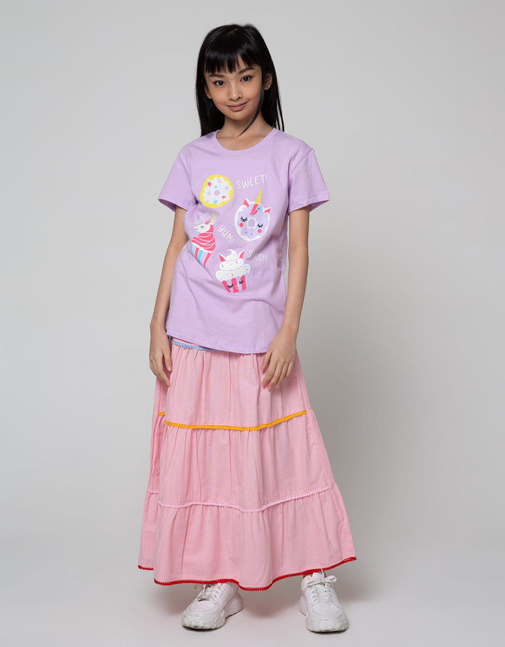 Aero Maxi Skirt Unicorn Lace