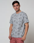 Disney Pattern Mickey Fullprint Short Sleeve T-Shirt
