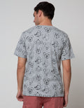 Disney Pattern Mickey Fullprint Short Sleeve T-Shirt