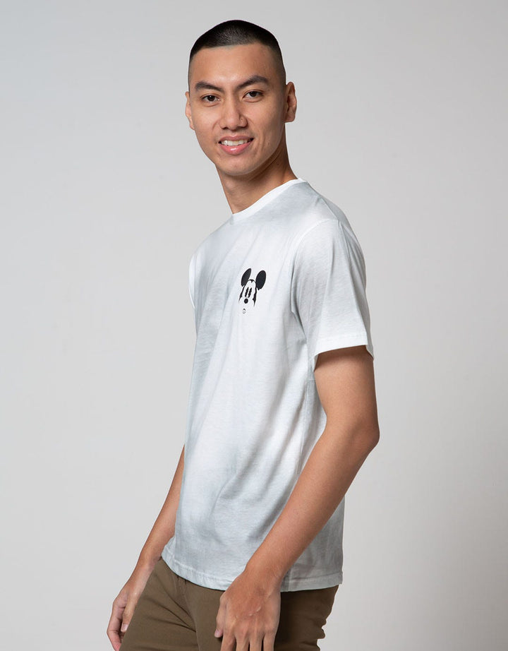Disney Tie Dye Mickey Head Short Sleeve T-Shirt