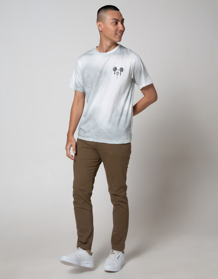 Disney Tie Dye Mickey Head Short Sleeve T-Shirt