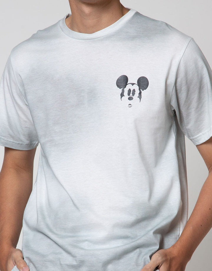 Disney Tie Dye Mickey Head Short Sleeve T-Shirt