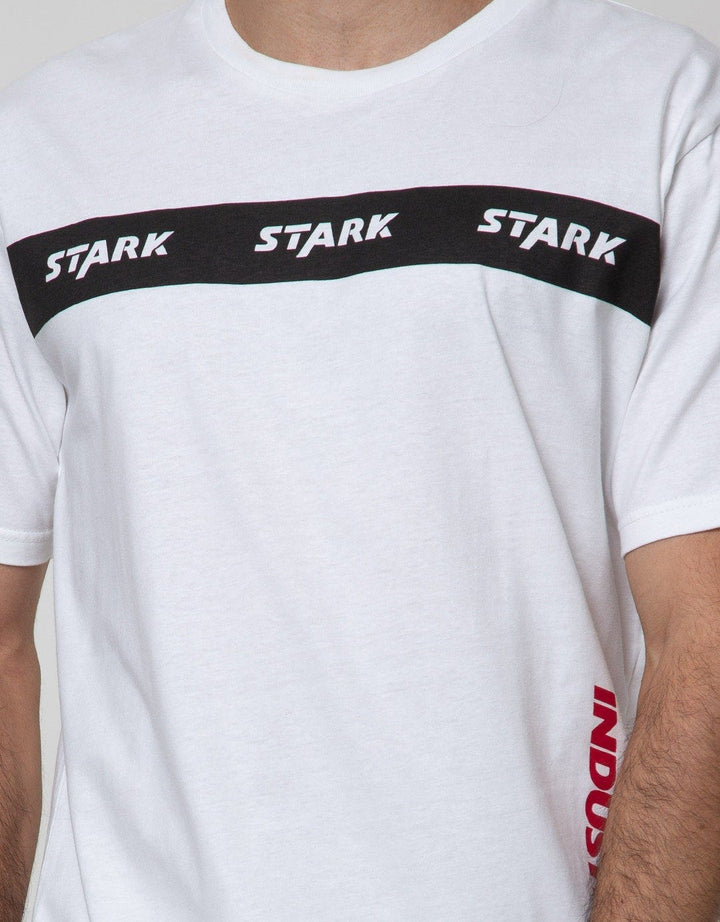 Marvel Stark Printing Blok Short Sleeve T-Shirt