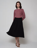 MIDI SKIRT POLY