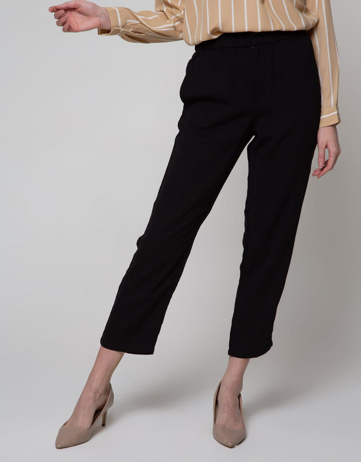 Connexion Long Pants Poly Cella With Elastic Waist Full