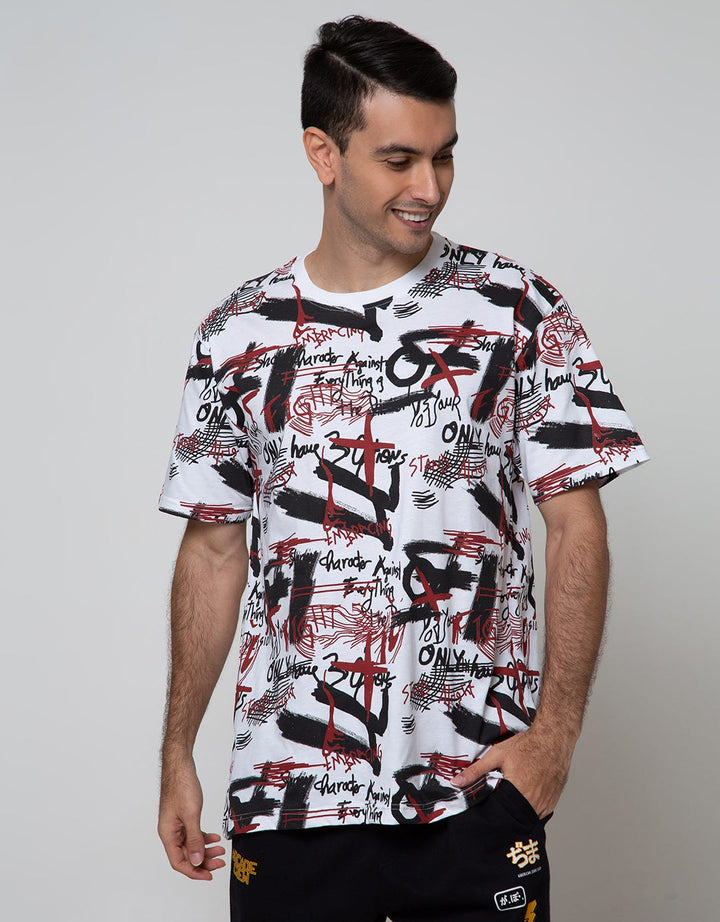 American Jeans Short Sleeve T-Shirt Tee Fullprint Only