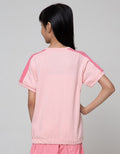 Nevada Short Sleeve T-Shirt Karet Bawah Glitter