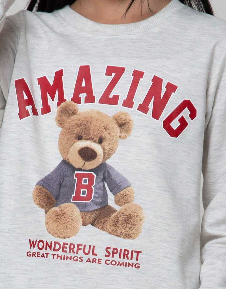 Nevada Amazing Bear Print Sweatshirt