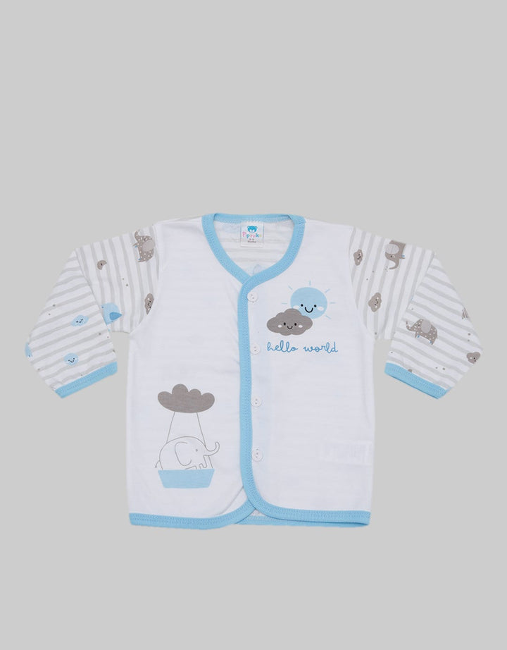 Pipiniko Long Sleeve T-Shirt with Elephant Print Combination