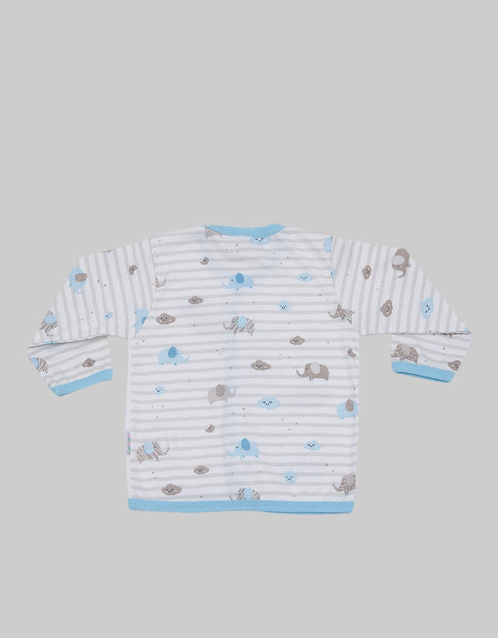 Pipiniko Long Sleeve T-Shirt with Elephant Print Combination