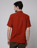 Scotch Plain Linen Kemeja Pria