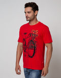 Cardinal Jeans Bike Short Sleeve T-Shirt