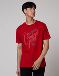 Cardinal Jeans T-Shirt Oblong Print Reg