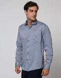 Cole Long Sleeve Shirt Stripes Slim