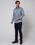 Cole Long Sleeve Shirt Stripes Slim